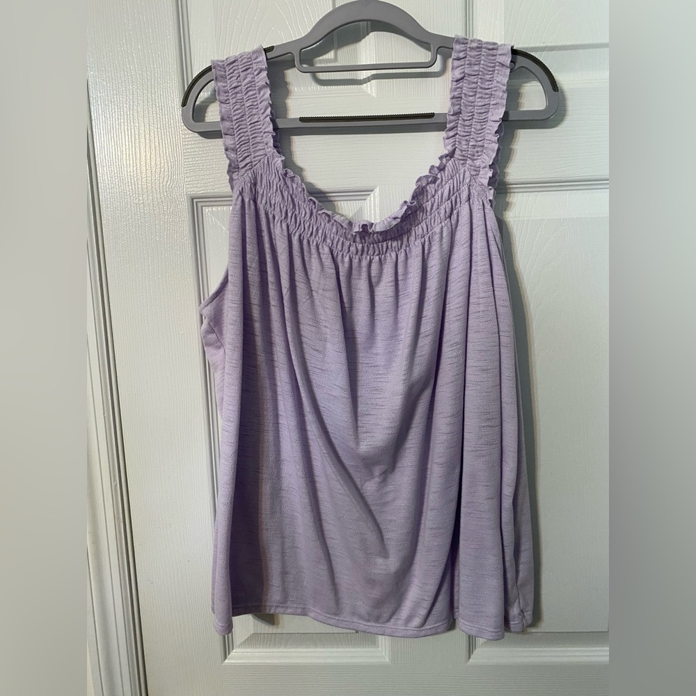 LC Lauren Conrad Lilac Tank Top 1X